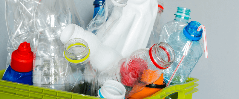 مواد به دست آمده از پلاستیک های بازیافتی